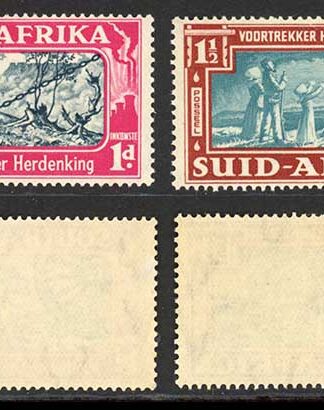 South Africa SG80/1 set of two M/M Cat 21.50 pounds