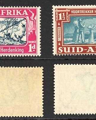 South Africa SG80/1 set of two M/M Cat 21.50 pounds