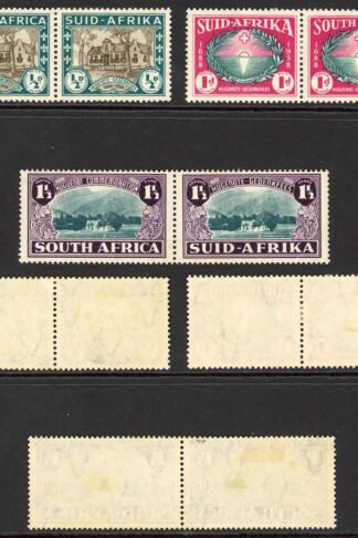South Africa SG82/4 1939 Voortrekker set M/M Cat 55 pounds