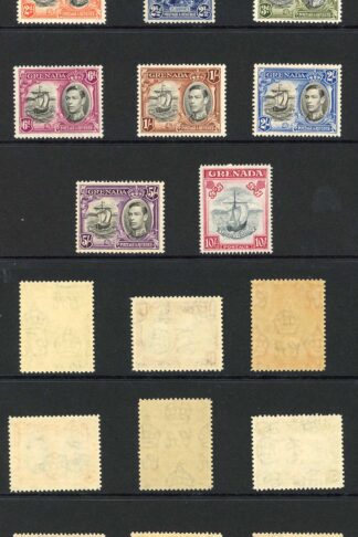 Grenada SG153/63f 1938 Set (no 1/4d as issued a year earlier) U/M Cat 90 pounds