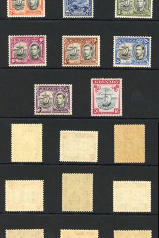 Grenada SG153/63f 1938 Set (no 1/4d as issued a year earlier) U/M Cat 90 pounds
