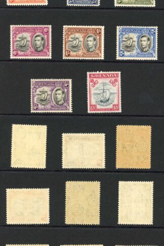 Grenada SG153/63f 1938 Set (no 1/4d as issued a year earlier) U/M Cat 90 pounds
