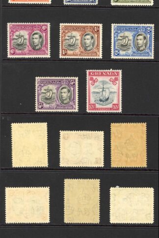 Grenada SG153/63f 1938 Set (no 1/4d as issued a year earlier) U/M Cat 90 pounds