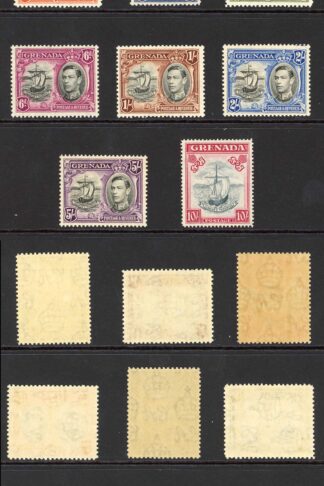 Grenada SG153/63f 1938 Set (no 1/4d as issued a year earlier) U/M Cat 90 pounds