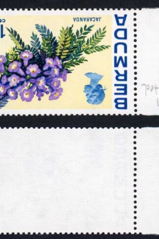 Bermuda SG305w 12c wmk Inverted U/M Cat 75 pounds