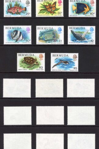 Bermuda SG387/403 Set of 17 U/M Cat 20 pounds