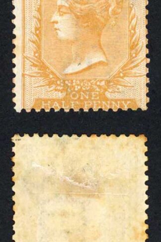Malta SG4/13 1/2d Wmk CC Perf 14 M/M (toned)