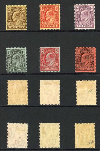 Turks and Caicos SG115/26 Set plus shades Wmk MCA Cat 120 pounds