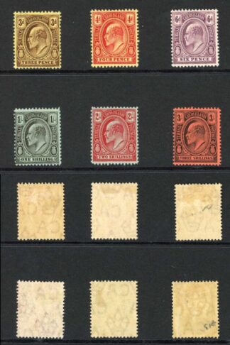 Turks and Caicos SG115/26 Set plus shades Wmk MCA Cat 120 pounds
