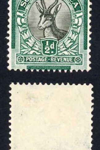 South Africa SG42a 1/2d Two English se-tenant with Two African M/M Cat 60 pounds