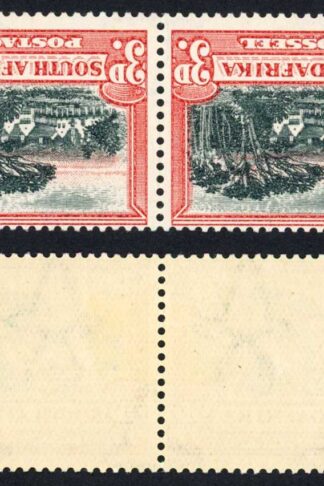 South Africa SG45aw 3d Black and Orange Wmk Inverted M/M Cat 45 pounds