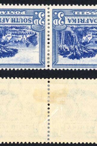 South Africa SG45c 3d Blue wmk Inverted M/M Cat 10 pounds