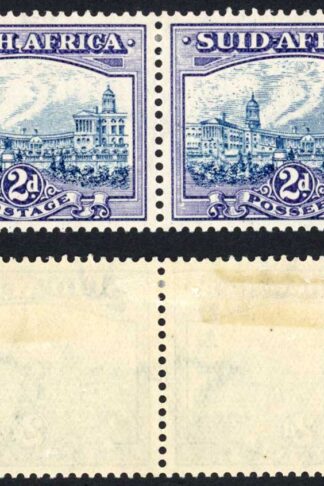 South Africa SG58 2d grey and Violet M/M Cat 75 pounds