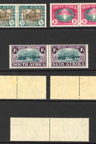 South Africa SG82/4 Huguenot Landing Set M/M Cat 55 pounds
