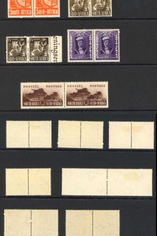 South Africa SG88/96 Set plus Shades listed by SG M/M Cat 124.50 pounds