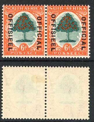 South Africa SGO24/24 6d Die I 2 and 3 M/M Cat 103 pounds