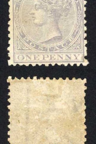 New Zealand SG180 1d mauve-lilac Perf 12 x 11.5 M/M Cat 75 pounds