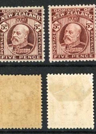 New Zealand SG395/99 Set of 8 Perf 14 x 14.5 M/M Fresh Colour Cat 200+ pounds