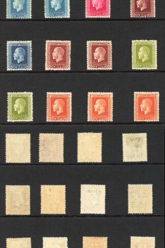New Zealand SG416/30c Set with loads of shades etc M/M Fresh Colour Cat 300 pou