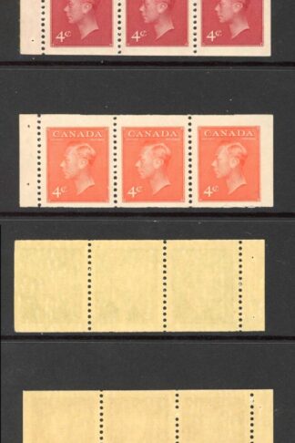 Canada SG422ba/3ca Set of Panes U/M Cat 107 Pounds
