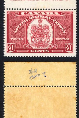 Canada SGS10 20c Special Delivery U/M (small tone spot) Cat 45 Pounds