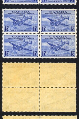 Canada SGS13/4 16/17c Special Delivery U/M Cat 44 Pounds