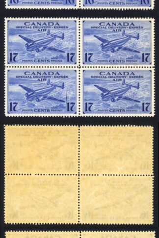 Canada SGS13/4 16/17c Special Delivery U/M Cat 44 Pounds