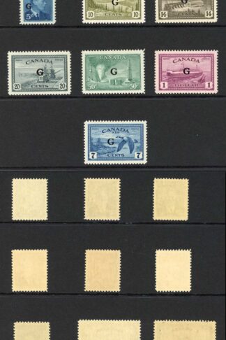 Canada SGOO178/90 Set of 13 Very fine M/M Cat 200 Pounds