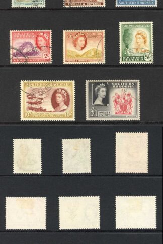 Southern Rhodesia SG78/91 Set of 14 Fine used Cat 100 pounds