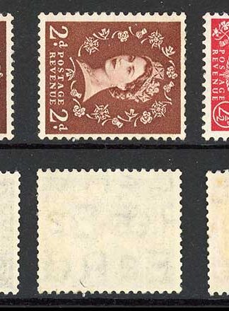 SG542a/545b Edward sideways Set 5 values M/M
