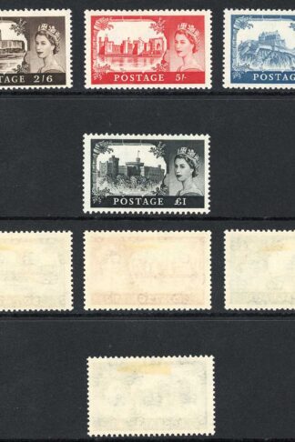 SG595/598 2nd DLR Set 4 values M/M