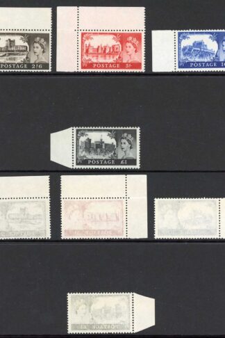 SG759/762 No Wmk Set 4 values