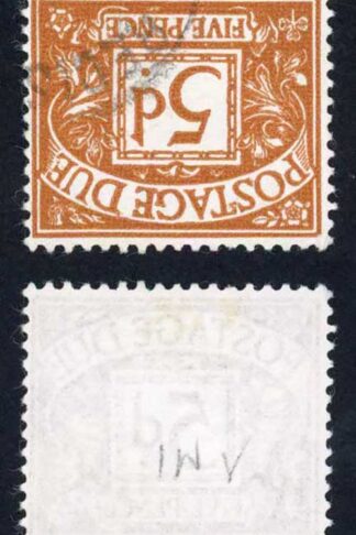 SGD62Wi 5d Post Due Wmk Crown sideways inverted Used Cat 6.50