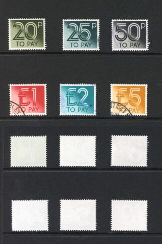 SGD90-D101 Post due set of 12 Used