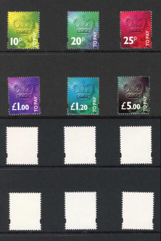 SGD102-110 Post due set of 12 U/M
