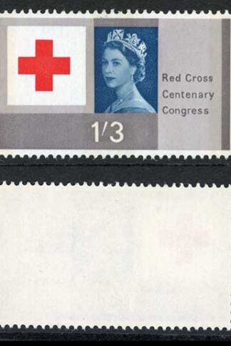 SG642p-4p 1963 Red Cross phos U/M