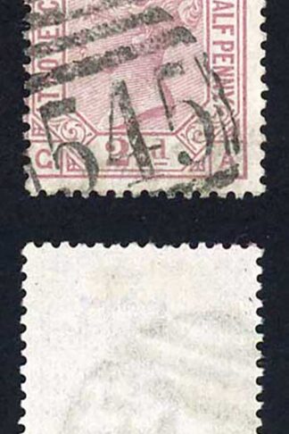 SG141 2 1/2d Rosy-mauve Plate 11 Wmk Orb Cat 40 pounds