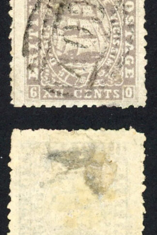 British Guiana 12c lilac the postmark looks suspect so sold AS IS