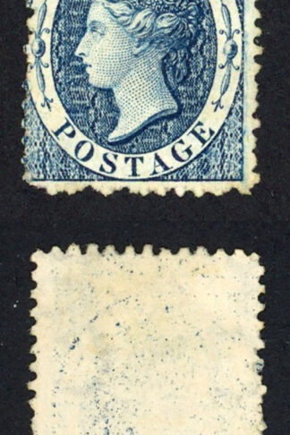 St Lucia 4d Blue Forgery (wmk CC)