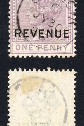 St Lucia SGF28 1d dull mauve Cat 14 pounds