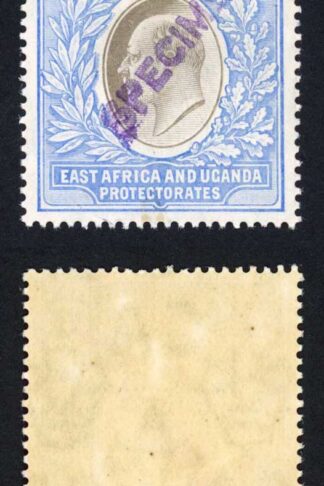 KUT SG31s KEVII 10R Wmk Mult Crown opt Specimen (locally) U/M