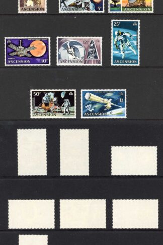 Ascension SG135/48 1971 Set of 14 U/M Cat 27 pounds