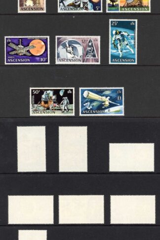 Ascension SG135/48 1971 Set of 14 U/M Cat 27 pounds
