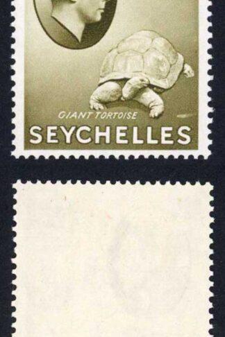 Seychelles SG148 2.25r Olive Chalky Paper U/M Cat 85 pounds