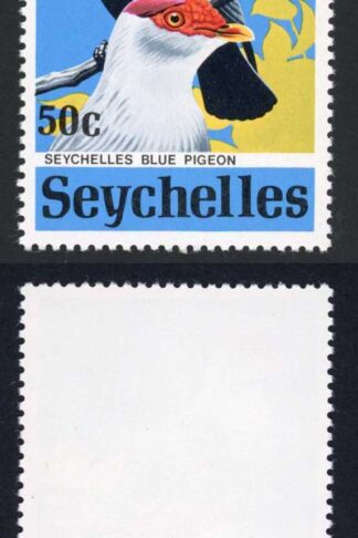 Seychelles SG310w 50c Wmk Inverted (crown to right) U/M Cat 22 pounds