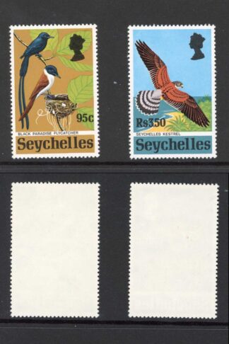 Seychelles SG303/13 1972 Birds set of 6 U/M Cat 17 pounds