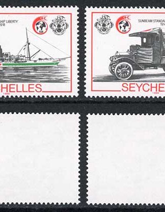 Seychelles SG751/4 1989 Red Cross set U/M Cat 18 pounds
