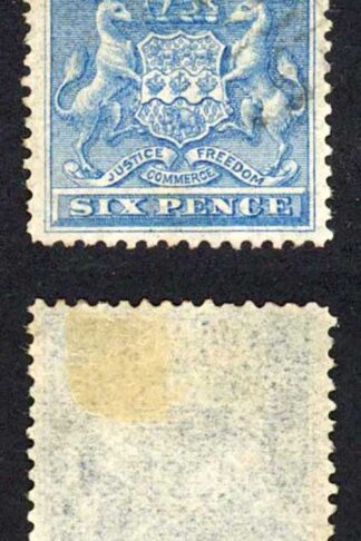 Rhodesia SG2 6d Ultramarine fine used Cat 26 pounds