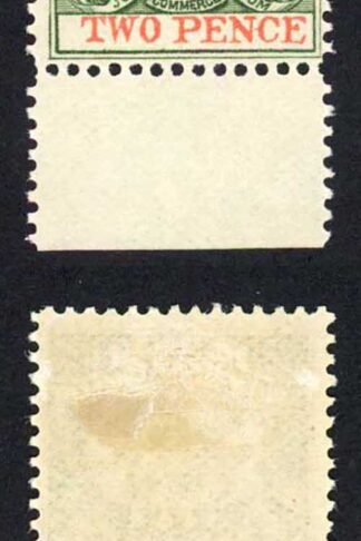 Rhodesia SG20 2d Deep Dull-green and Vermilion M/M Cat 29 pounds
