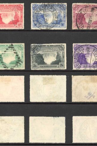 Rhodesia SG94/99 Victoria Falls Set Cat 325 pounds